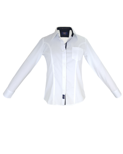 Blusa Manga Larga Blanca