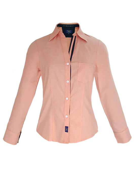 Blusa Manga Larga Naranja