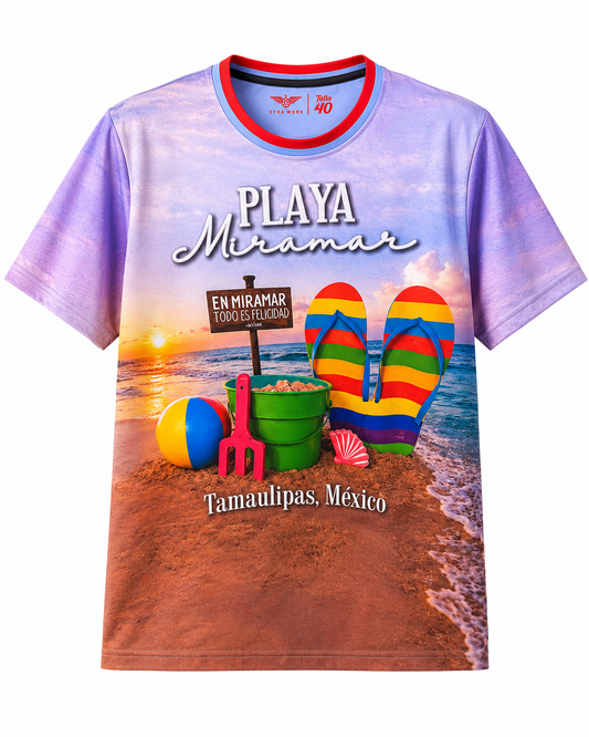 Playera Turistica Miramar