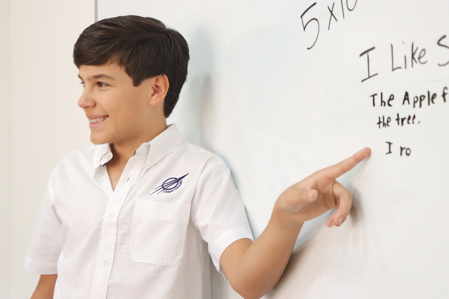 Camisa Colegio Columbia