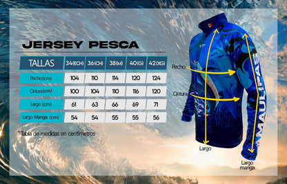 Eyra Jersey Pesca